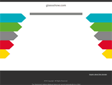Tablet Screenshot of glassshow.com